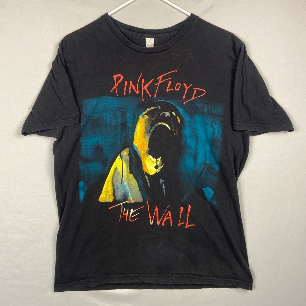 Pink Floyd The Wall Shirt Men’s Large By Tim Blue Black 2014 Graphic Scream